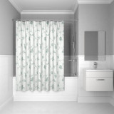 Штора для ванной комнаты, 200*200 см, полиэстер, elegant silver, IDDIS, SCID132P