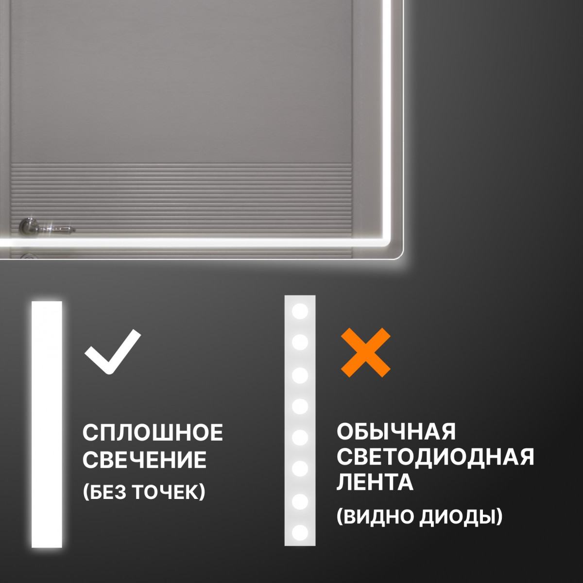Шкаф навесной Geometry Classic 600 с зеркалом Шкаф навесной Geometry Classic 600 с зеркалом