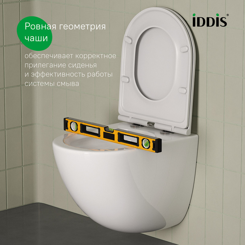 Унитаз подвесной безободковый, Axes, IDDIS, AXERDSEi25 Унитаз подвесной безободковый, Axes, IDDIS, AXERDSEi25