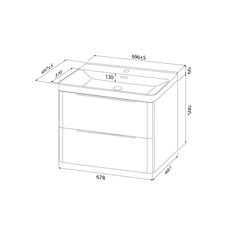 Тумба подвесная, 70 см, белый, Клауд Икс (Cloud X), IDDIS, CLX70W0i95 подходит умыв. 0177000i28 Тумба подвесная, 70 см, белый, Клауд Икс (Cloud X), IDDIS, CLX70W0i95 подходит умыв. 0177000i28