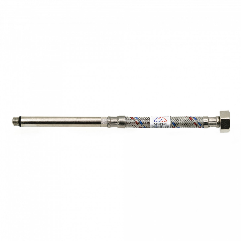 080см Подводка д/смесителя штучная SS 12мм М-10 longer SLIM, Monoflex 080см Подводка д/смесителя штучная SS 12мм М-10 longer SLIM, Monoflex